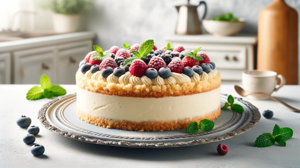 Vanillecreme-Kuchen-Titelbild